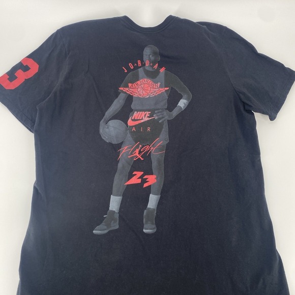 Nike Air Jordan Jumpman Full Back Graphic T shirt Iconic Michael #23 Men's XL - Picture 2 of 9